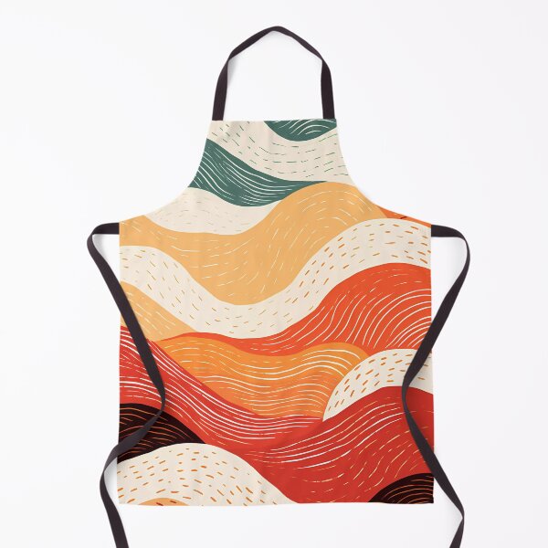 Item preview, Artistic hand painted abstract stripes and dots 18 designed and sold by UnaWu533.