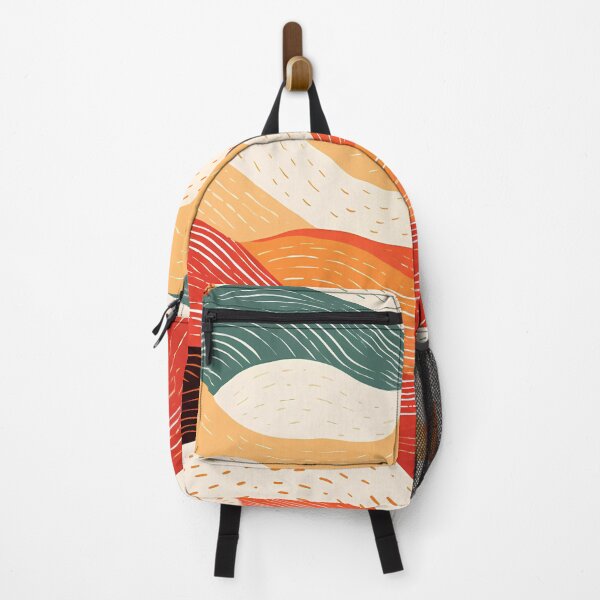 Item preview, Artistic hand painted abstract stripes and dots 18 designed and sold by UnaWu533.