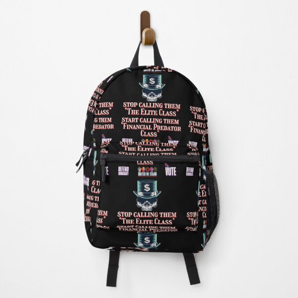 Item preview, PMD01003 Progressive Movement Designs Finaincial Predator Class billionaire skull protest design shows you support democracy and economic justice for Progressives Democrats Independents Socialists designed and sold by ProgressiveLeft.