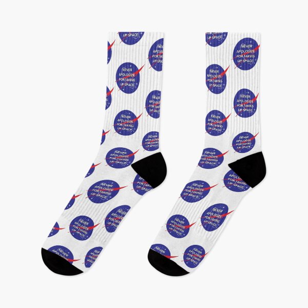 Item preview, Never Apologize For Taking Up Space NASA Inspired Affirmation Logo 2/2 designed and sold by armontheroad.
