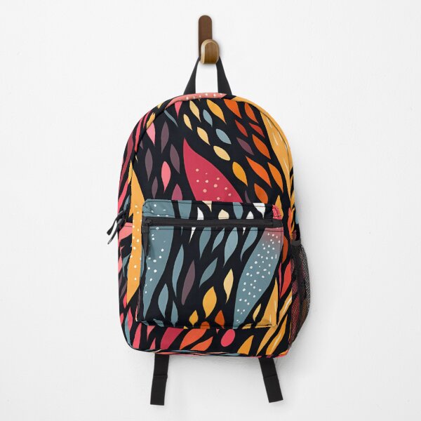 Item preview, Artistic hand painted abstract stripes and dots 19 designed and sold by UnaWu533.