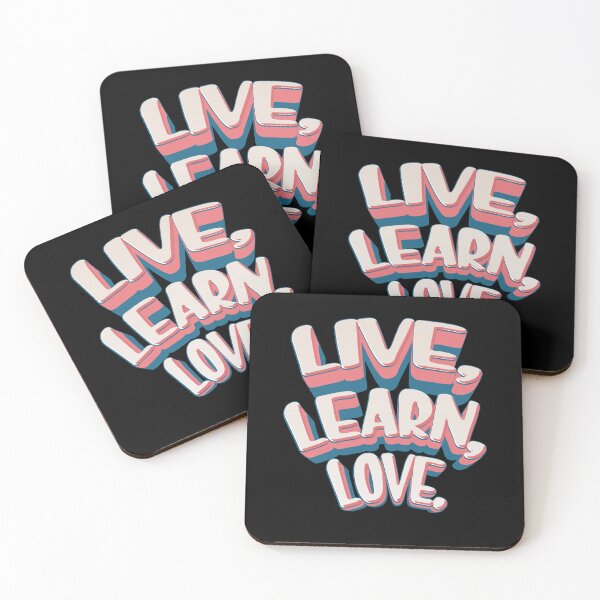 Item preview, Live, Learn, Love. designed and sold by FebCoApparel.