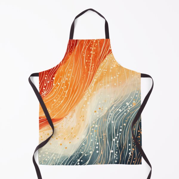 Item preview, Artistic hand painted abstract stripes and dots 20 designed and sold by UnaWu533.