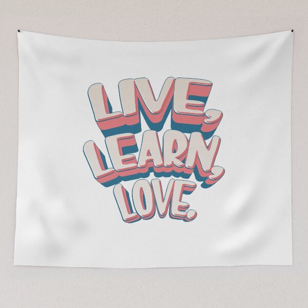 Item preview, Live, Learn, Love. designed and sold by FebCoApparel.