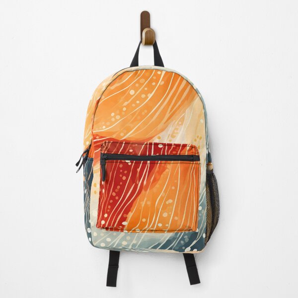 Item preview, Artistic hand painted abstract stripes and dots 20 designed and sold by UnaWu533.