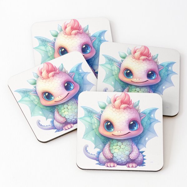 Aperçu de l'œuvre adorable dragon créée et vendue par BLOBBOF.