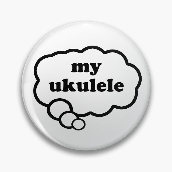 Item preview, Thinking about my ukulele  designed and sold by ShoeboxDesigns.