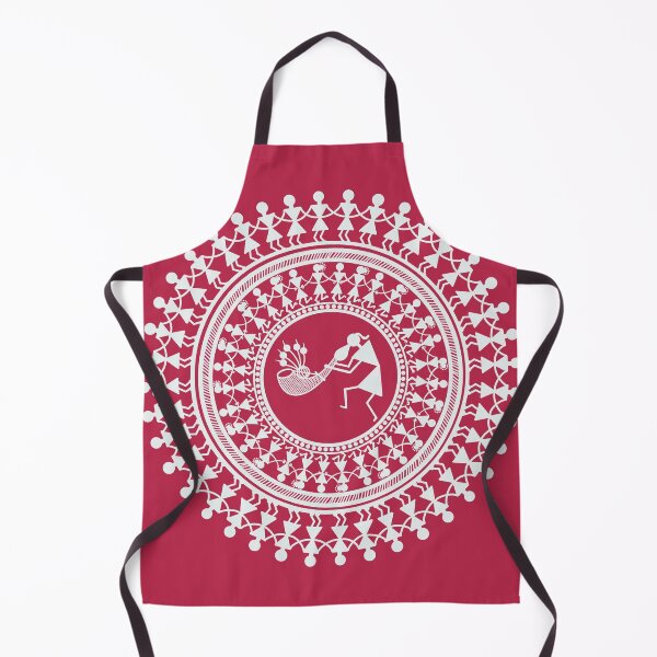 Item preview, Warli Dance Ritual designed and sold by SanareiDesigns.