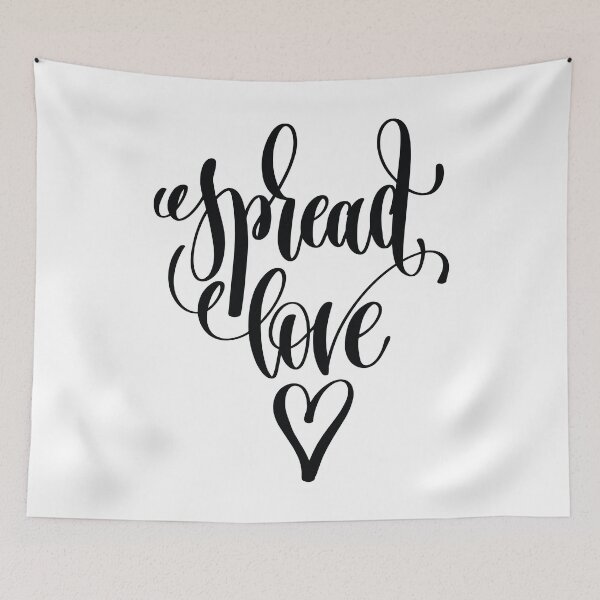Item preview, Spread Love / Startup Inspirational Quote designed and sold by ProjectX23.