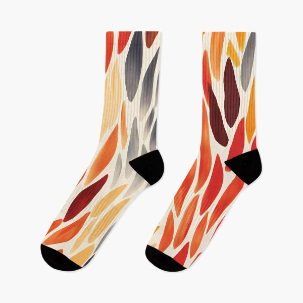 Item preview, Artistic hand painted abstract stripes and dots 22 designed and sold by UnaWu533.