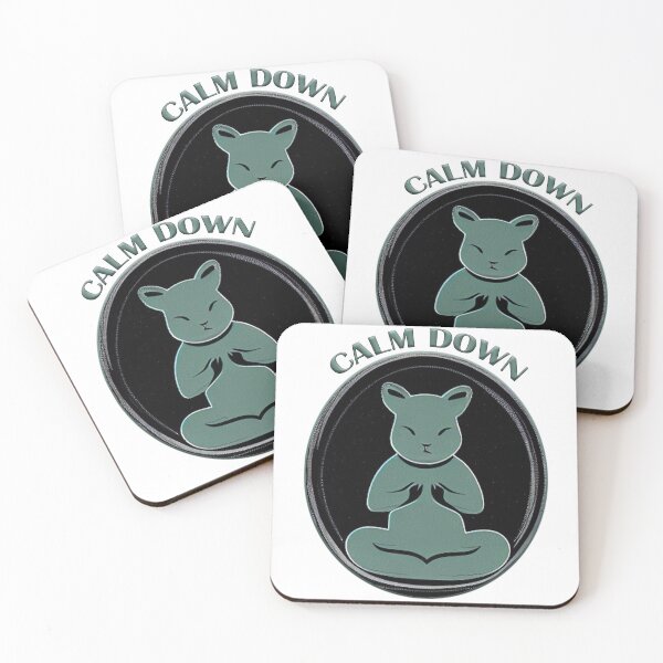 Item preview, CALM DOWN BE PATIENT designed and sold by luckymando.