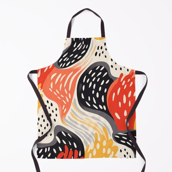 Item preview, Artistic hand painted abstract stripes and dots 24 designed and sold by UnaWu533.