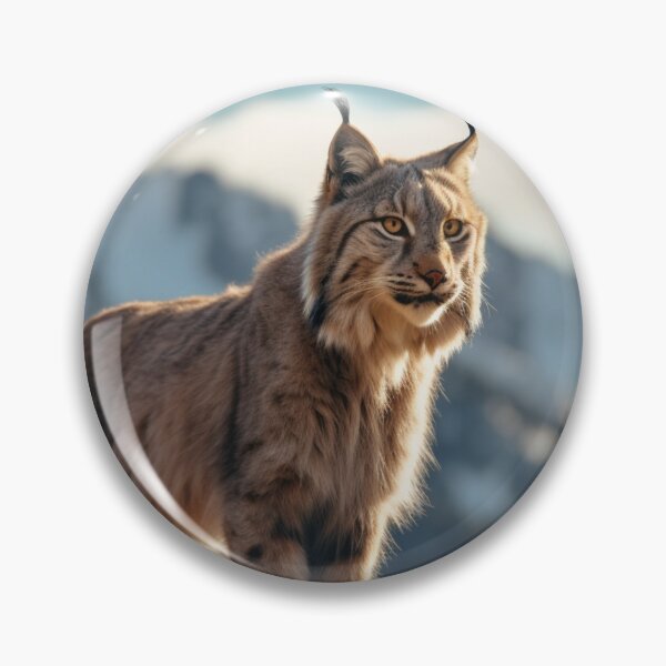 Item preview, Lince selvagem na montanha designed and sold by Polistchuk.