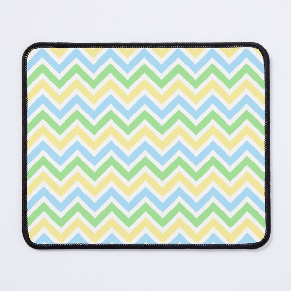 Item preview, Chevron Pattern. Pastel Green Blue Yellow color designed and sold by Aetherier.