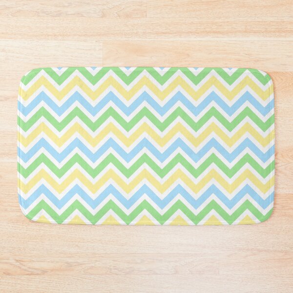 Item preview, Chevron Pattern. Pastel Green Blue Yellow color designed and sold by Aetherier.
