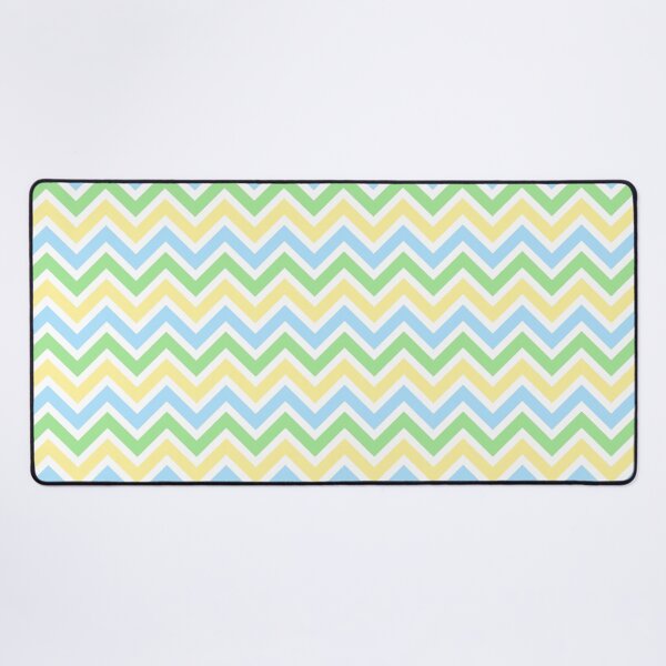 Item preview, Chevron Pattern. Pastel Green Blue Yellow color designed and sold by Aetherier.
