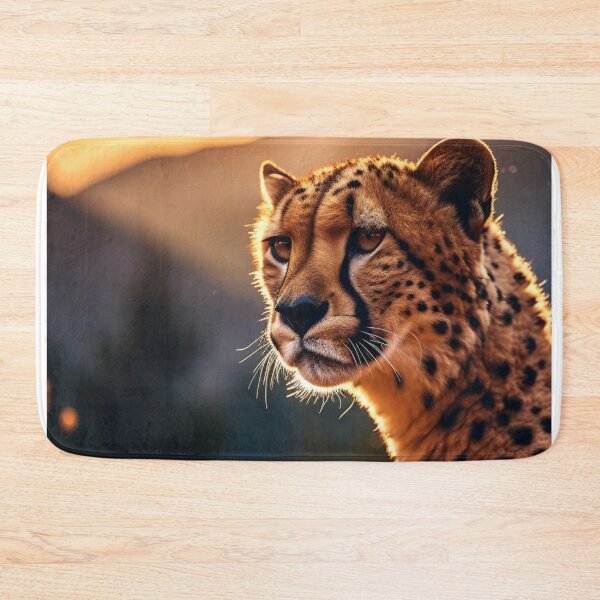 Item preview, Guepardo selvagem e montanhas ao fundo designed and sold by Polistchuk.