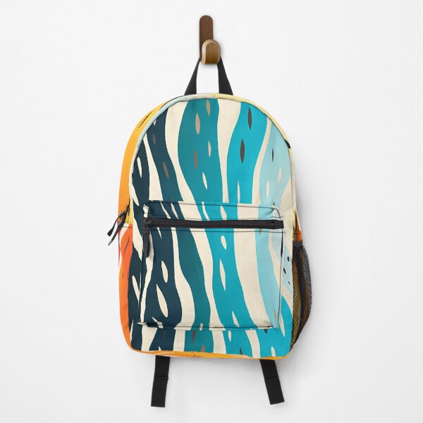 Item preview, Artistic hand painted abstract stripes and dots 29 designed and sold by UnaWu533.