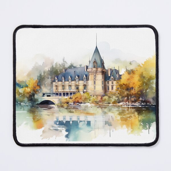 Item preview, French Chateau on the water designed and sold by Rusty Wright.