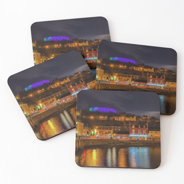 Item preview, Full moon over Oban with McCaig's tower in colour designed and sold by DerickGray.