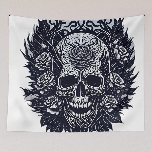 Item preview, Rose skull designed and sold by NozAkamE.