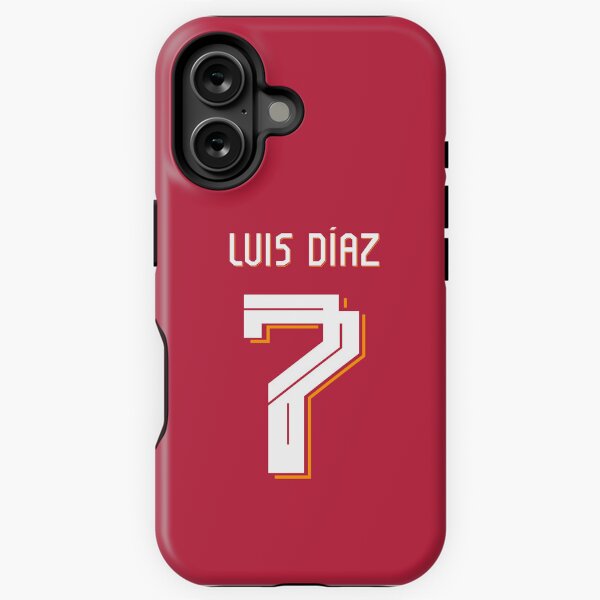 Item preview, Luis Diaz 7 Liverpool Home jersey 23/24 designed and sold by Alimator.