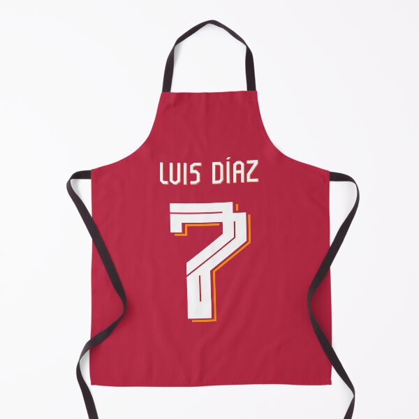 Item preview, Luis Diaz 7 Liverpool Home jersey 23/24 designed and sold by Alimator.