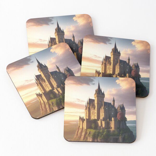 Item preview, Beautiful Castle at Sunset designed and sold by ArtMadeCool.