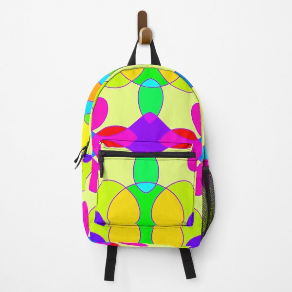 Item preview, Abstract full color line pattern  designed and sold by nickardi.