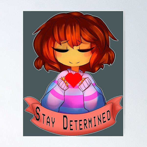Item preview, Undertale Stay Determined  designed and sold by KitCloutier.