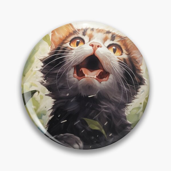 Item preview, Gatinho cinza e plantas ilustração designed and sold by Polistchuk.