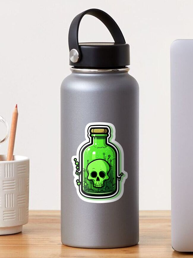 100 Pcs Apothecary Stickers Packs, Vinyl Witchy Goth Stickers for Water Bottle Hydroflask Laptop Skateboard Computer, Cool Stickers for Adults Teens