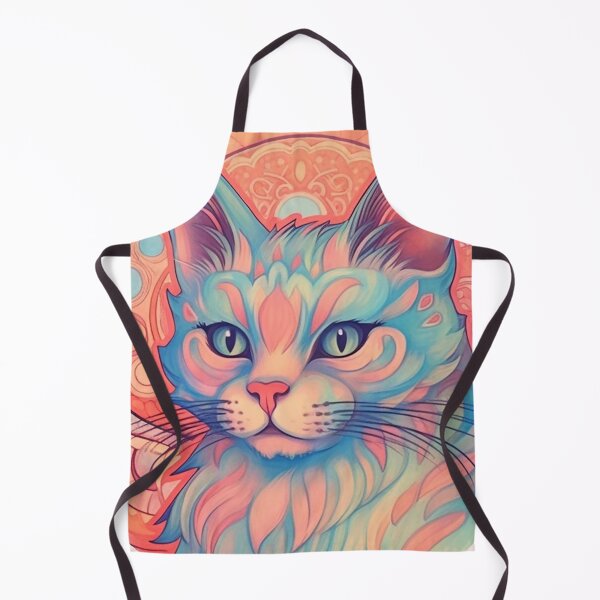 Item preview, Colourful cat designed and sold by StrawberryStudio.