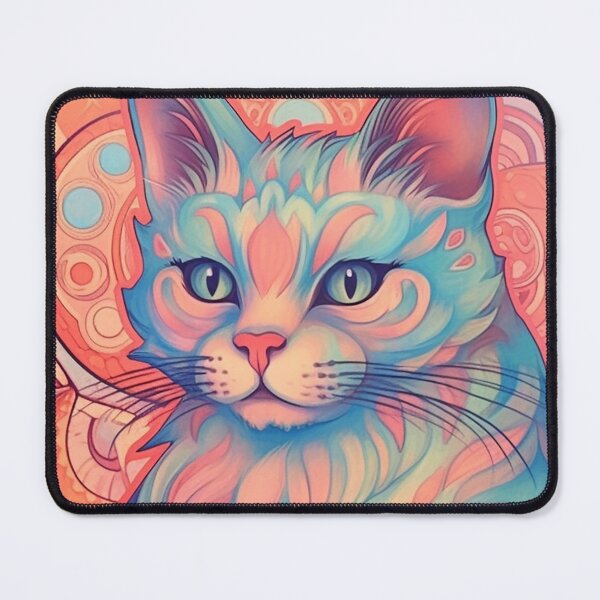 Item preview, Colourful cat designed and sold by StrawberryStudio.