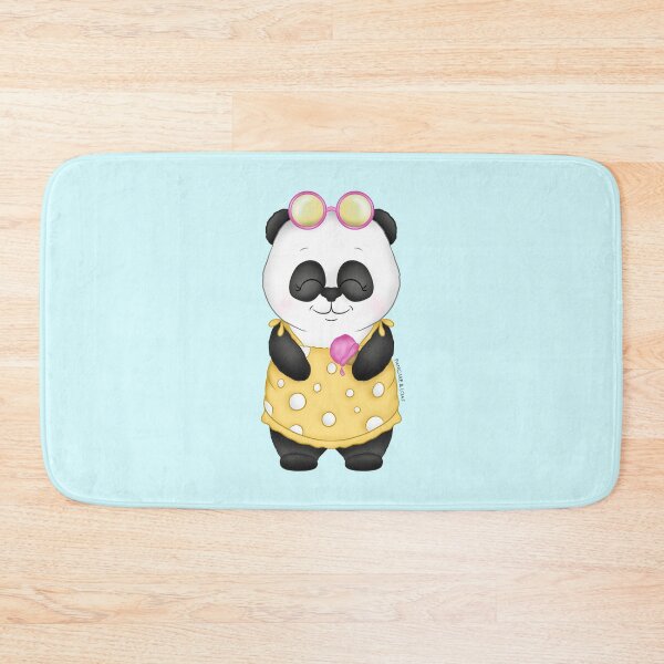 Item preview, Happy Cute Summer Panda designed and sold by PancakeAndLoaf.