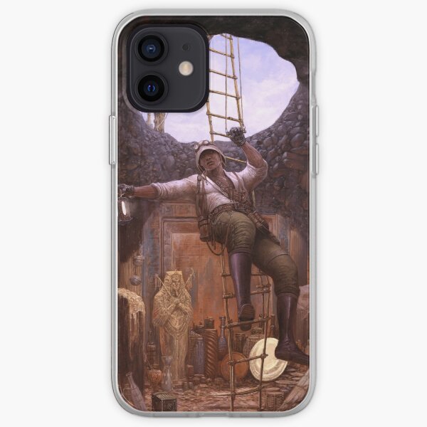 Steampunk Archaeologist iPhone Soft Case