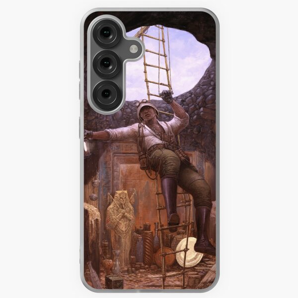 Steampunk Archaeologist Samsung Galaxy Soft Case