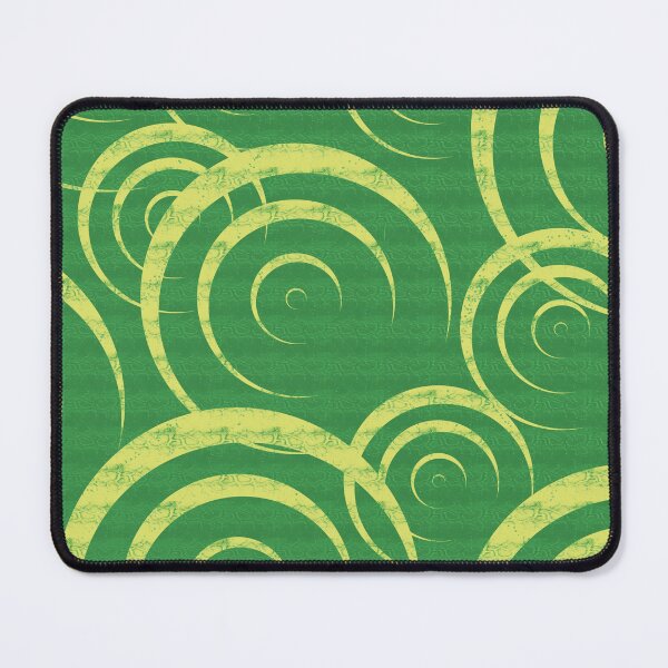 Item preview, Bright Green and Yellow Abstract Swirl Design designed and sold by Pevkay97.