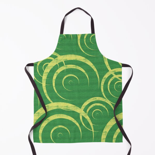 Item preview, Bright Green and Yellow Abstract Swirl Design designed and sold by Pevkay97.