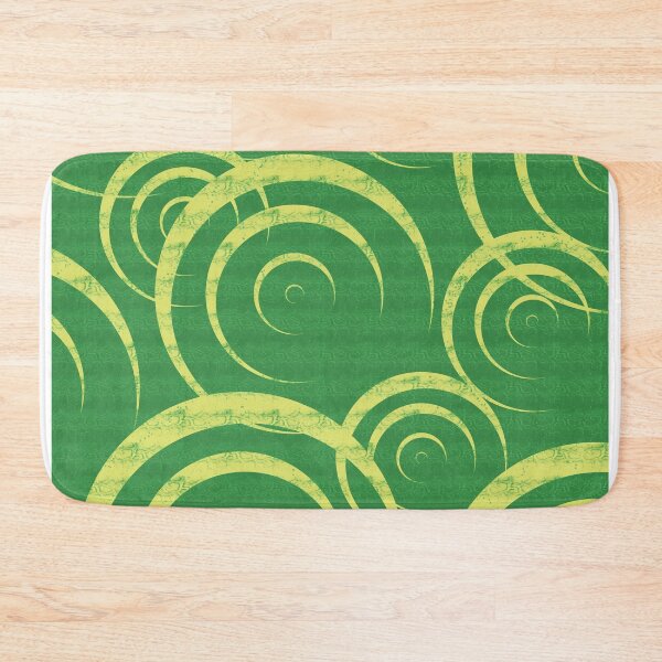 Item preview, Bright Green and Yellow Abstract Swirl Design designed and sold by Pevkay97.