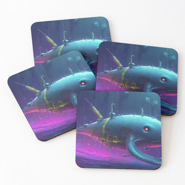 Item preview, Neon Narwhal designed and sold by Cosmic-graphics.