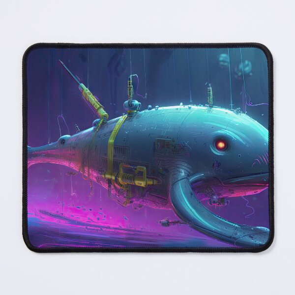 Item preview, Neon Narwhal designed and sold by Cosmic-graphics.