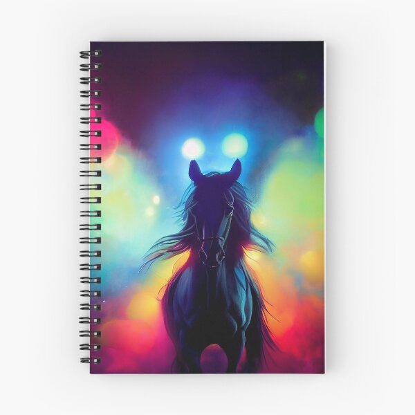 Item preview, Caballo de humo del arco iris designed and sold by Byanda.