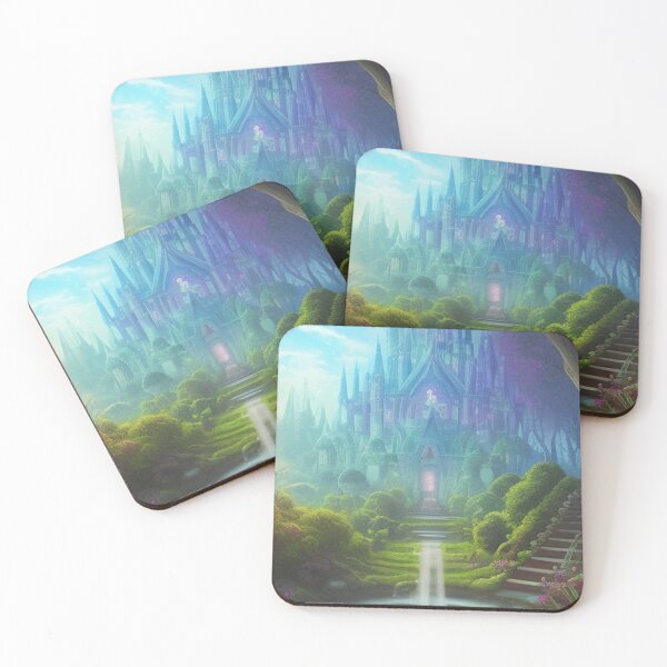Item preview, Mystical Castle: Enchanting Waterfall Journey designed and sold by GoodWitch24.