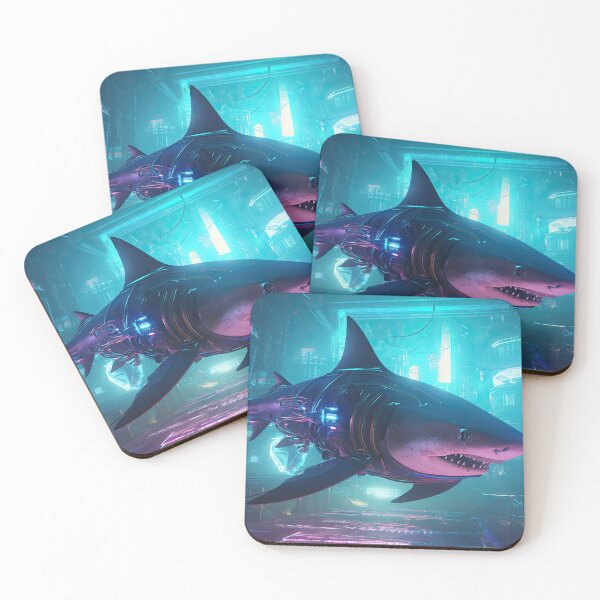 Item preview, Cyber Shark designed and sold by Cosmic-graphics.