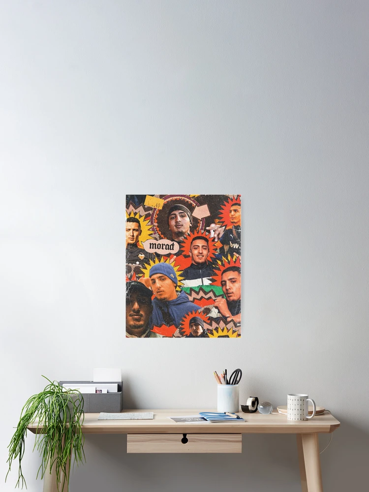 Thumbnail 2 of 3, Poster, Morad - Spanish Rapper designed and sold by Alexandra Dela Paz.