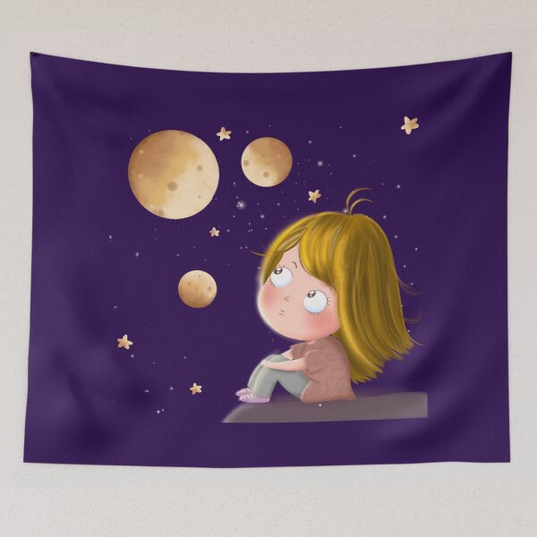 Item preview, Can't Sleep Girl no.4 designed and sold by tiimastudio.