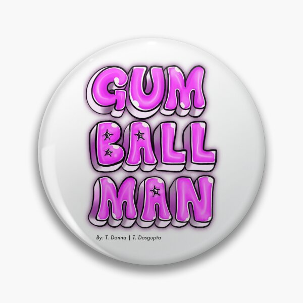 Artikelvorschau, Gumball Man von TD entworfen und verkauft von TDsequentials.