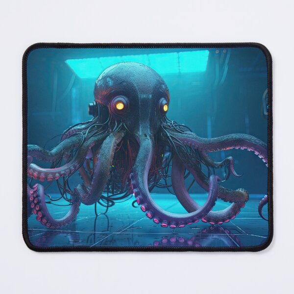 Item preview, Neon Octopus designed and sold by Cosmic-graphics.