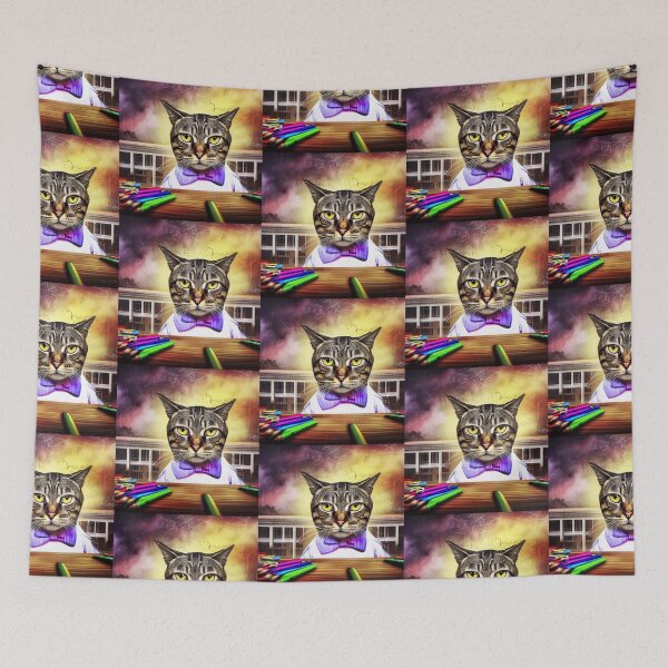 Item preview, Mister Cat, the teacher designed and sold by Witty-Kids.
